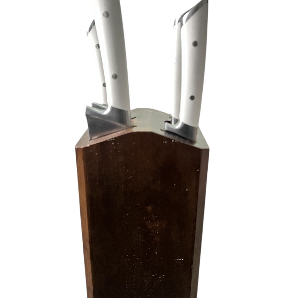Cangshan White Knife Set with Block - Picture 8 of 10